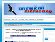 Tablet Screenshot of mreznimarketing.rs